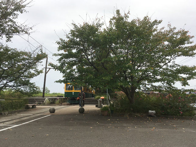 月潟駅跡